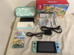 NintendoSwitch どうぶつの森セット　ソフト付き