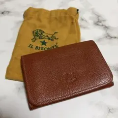 IL BISONTE レザー　名刺入れ、カードケース　美品
