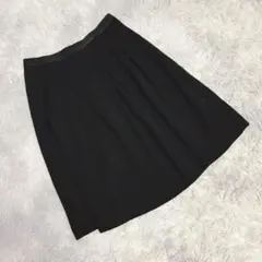 ウエストゴム ひざ丈スカート