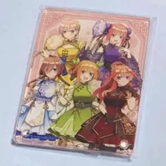 ୨୧五等分の花嫁୨୧一花 二乃 三玖 四葉五月＊中華ロリータ＊クリアアートパネル