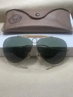Ray-Ban ティアドロップ　サングラス ゴールドフレーム　ヴィンテージ