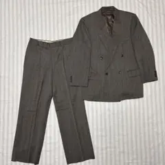 ヴィンテージ　ダブルブレストスーツ　ダブルジャケット　古着