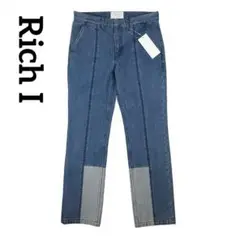 Rich I リッチアイ ストレートデニムパンツ　未使用タグ付き