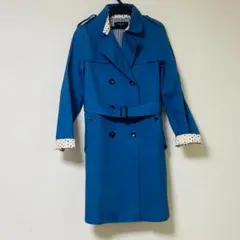 Paul Smith ポールスミス　トレンチコート ブルー ベルト付き　L