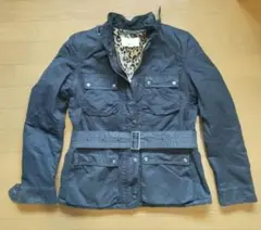 ラルフ・ローレン　Denim & Supply　ブラック ジャケット　ヒョウ柄