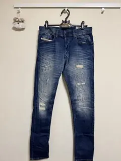 Diesel ダメージ加工 スリムフィット デニム