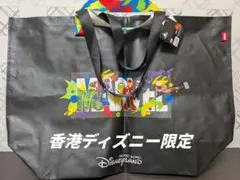 新品☆ L／ 香港 ディズニーランド 20周年ショッピングバッグ マーベル