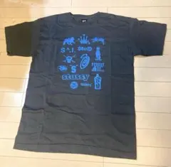 Stussy グレー Tシャツ Lサイズ　old stussy