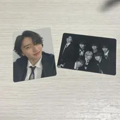 なにわ男子　通常盤特典　道枝・集合