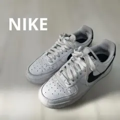 極定番✨ナイキ エアフォース1 ロー ホワイト ブラック 24.5cm AF1