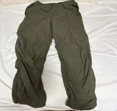 GU カーゴパンツ カーキ L ナイロン