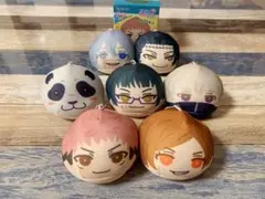 呪術廻戦　おまんじゅうにぎにぎマスコット　7点セット　新品　未使用　狗巻　真人