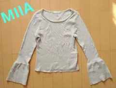 最終値下げ★MIIA カットソー★アイスブルー×パール♪のサムネイル