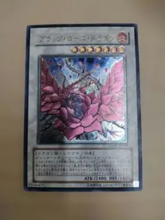 遊戯王　ブラック・ローズ・ドラゴン　レリーフ