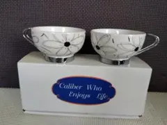 Caliber Who Enjoys Life 花柄カップセット