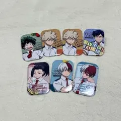 【僕のヒーローアカデミア】缶バッチ7点セット