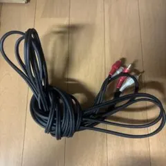 美品　オーディオ　RCAケーブル 赤白 ５mのサムネイル