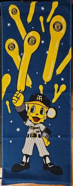 【新品】阪神タイガース ジェット風船タオル トラッキー 公式フェイスタオル