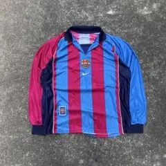 y2k 80s Nike FC Barcelona イギリス製サッカーシャツXL