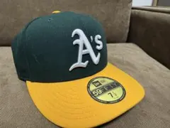 NEWERA オークランド・アスレチックス 59FIFTY キャップ 7 1/4