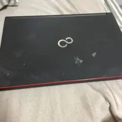 富士通 LIFEBOOK ブラック 赤ライン