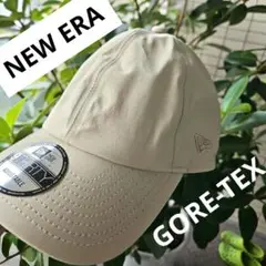 美品⭐ニューエラ キャップ 9THIRTY GORE-TEX ベージュ 帽子