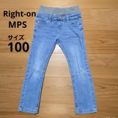Right-on MPS スキニーデニムパンツ サイズ100