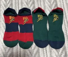 POLO RALPH LAUREN カジュアルソックス　2足　25-27cm