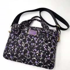 マークバイマークジェイコブス　2way ラップトップバッグ　キルティング　花柄