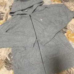Champion チャンピオン ジップアップパーカー グレー Mのサムネイル