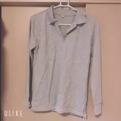 新品☆値下げ可☆グレー ポロシャツ Lサイズ