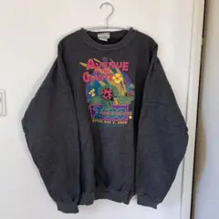 Hanes 古着スウェット ダークグレー