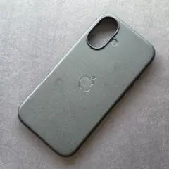 iPhone16 ブラック レザーケース カバー 純正互換品