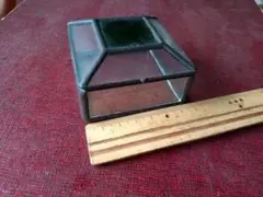 ガラス製 スクエアタイプ アクセサリーケース