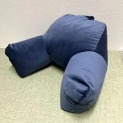 ニトリ レストクッション 本体　ネイビー　美品　ソフティ　NV デコホームのサムネイル