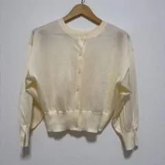 Te chichi カーディガン アイボリー フリーサイズ