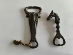 ヴィンテージ 栓抜き 2点セット イタリア製 フクロウ 王冠 - メルカリ