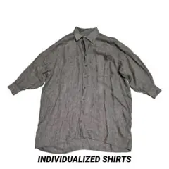 INDIVIDUALIZED SHIRTS USA製 麻100% リネンシャツのサムネイル