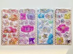 正規品　キラキラウォーターインシール　サンリオ　4枚セット