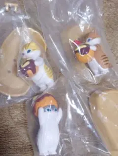 【まとめ売り】モフサンド　たこやきにゃんマスコット　3個