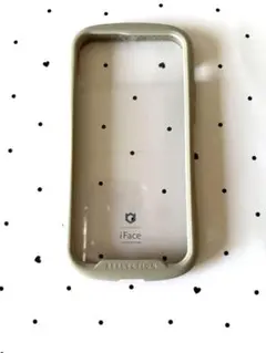 iFace ベージュ　透明ケース　12/12Pro