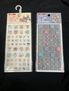 トムとジェリー ドロップブロックシール 2シートセット