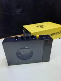 【美品　気分上々】we are rewind カセットプレイヤー　KEITH Grey Cassette Player WE-001 • Keith