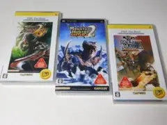 ★ＰＳＰ★モンスターハンターポータブル２ｎｄＧ＋２ｎｄ＋モンハン１★送料込み★
