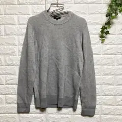 【セオリー】（XS）リブニットセーター クルーネック ストレッチ あたたかい