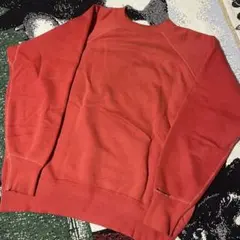 ヴィンテージスウェット赤フェード