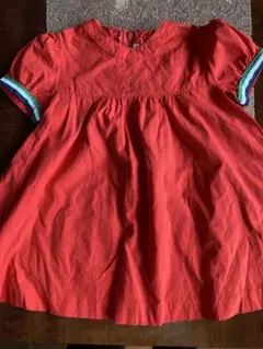 ★美品★女の子　100cm ロベルタ　ワンピース　赤