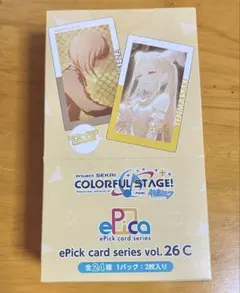 プロセカ/エピカ26c未開封1BOX/ePick card