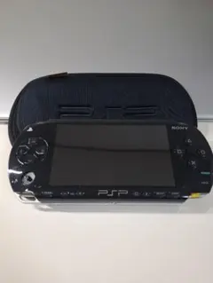 SONY PSP本体 ケース付き ゲームカセット付