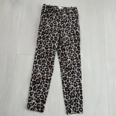 H＆Ｍ ヒョウ柄スキニーパンツ